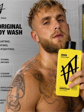 W by Jake Paul Original Body Wash Bundle (2) 18oz Bottles | New